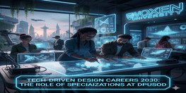 Tech Driven Design Careers 2030  The Role of Specializations at Woxsen University
